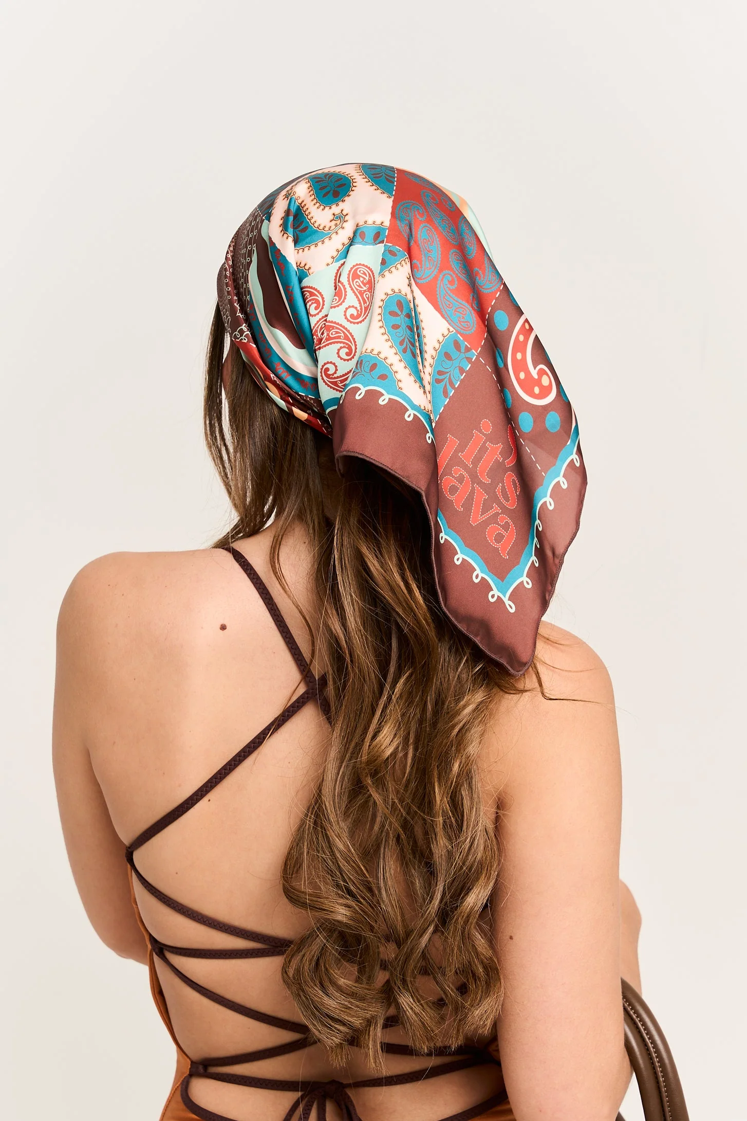 PAÑUELO BANDANA BROWN - Image 3